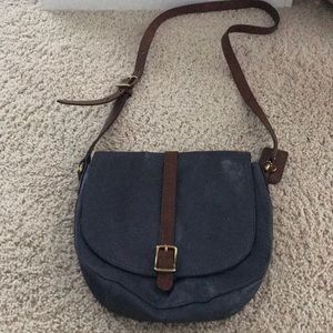 Fossil Saddle Handbag